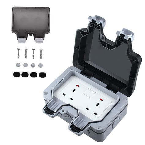 waterproof electrical socket box|waterproof outdoor electrical outlet box.